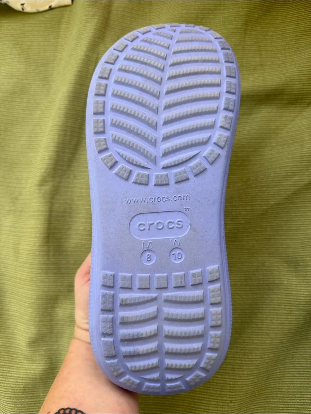 ✨platform croc sandal✨
